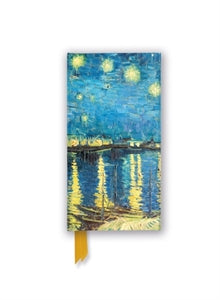 Vincent Van Gogh: Starry Night Over The Rhone Slimline Journal