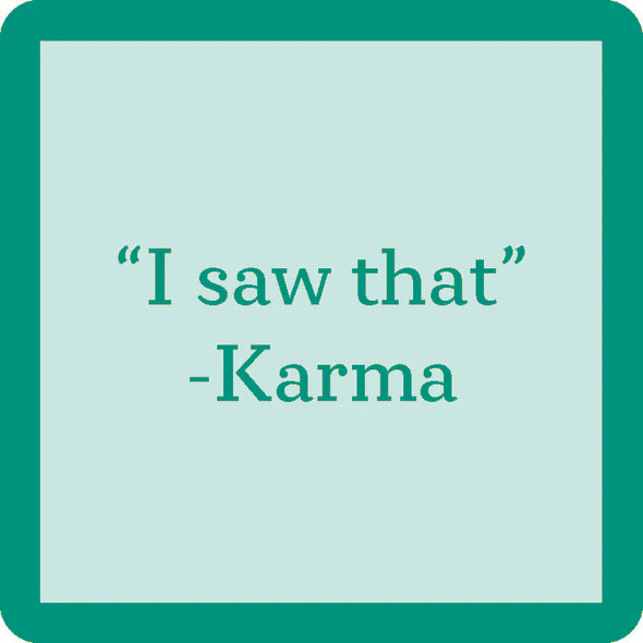 "I Saw That" - Karma Coaster