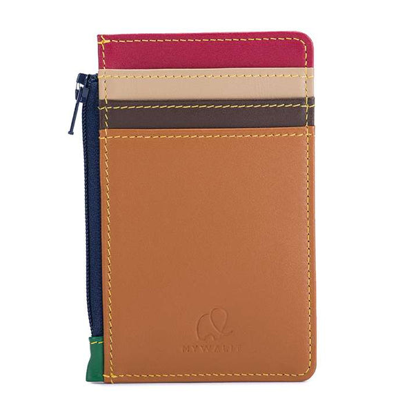 Credit Card Holder with Coin Purse in Bosco