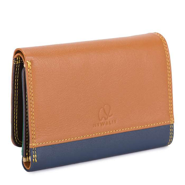 Trifold Purse Wallet in Bosco