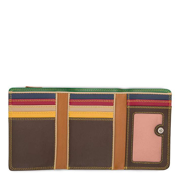 Trifold Purse Wallet in Bosco