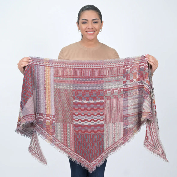 Bohemian Dreams Scarf in Wine