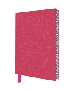 Artisan Art Flower Sugar Skull Journal