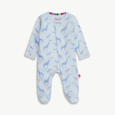 Blue Giraffe Footie