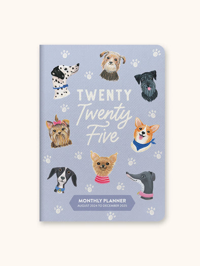 2025 Doggone Cute Monthly Pocket Planner