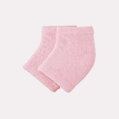 Moisturizing Heel Socks in Pink