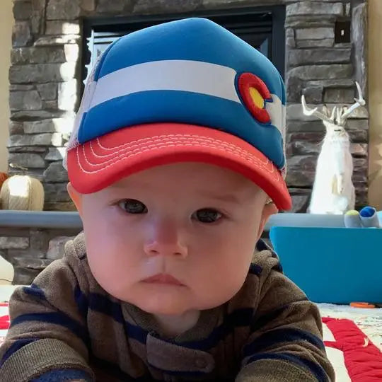 Toddler Blue Nugget Trucker Hat