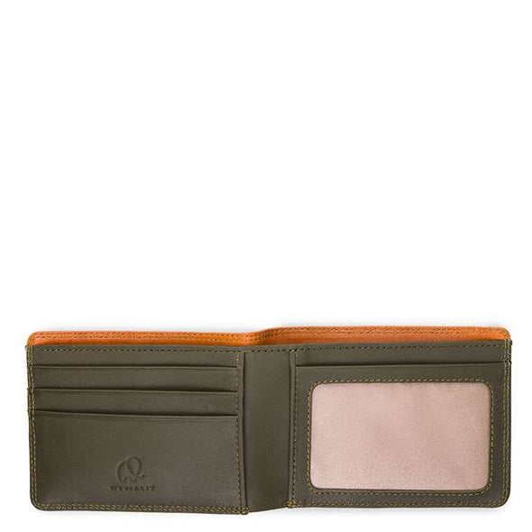 RFID Men's Jeans Wallet Tan-Olive