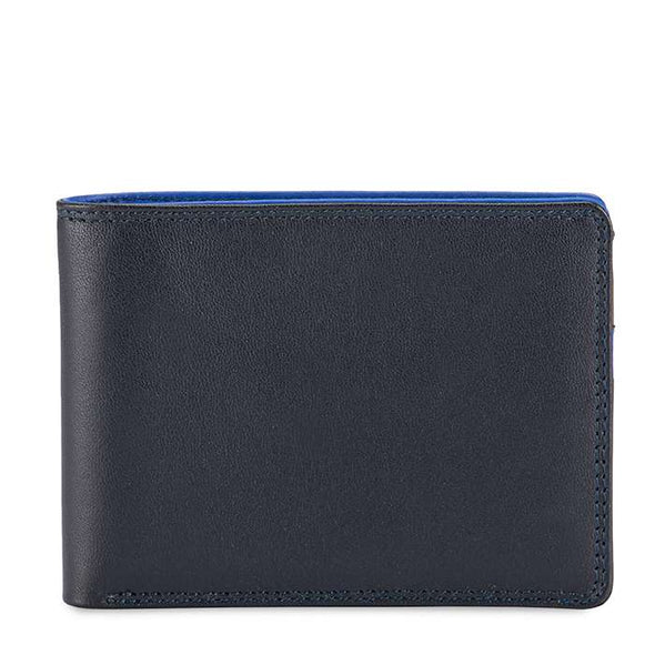 RFID Men's Jeans Wallet Nappa Midnight