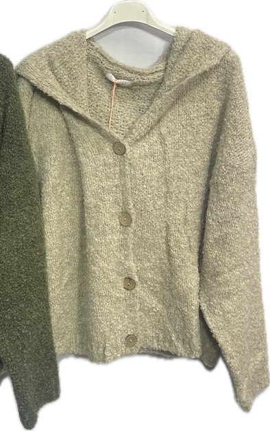 Beige Wool Sweater