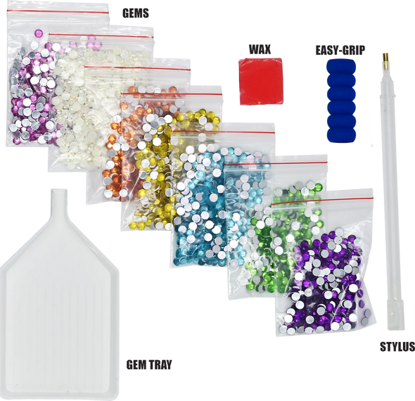 Big Gem Painting Sticker Kit