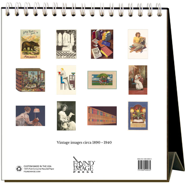 2025 A Book Well Read Easel Desk Calendar