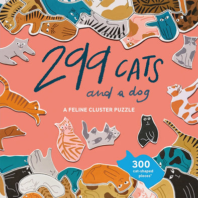 299 Cats (and a Dog) Puzzle 300Pc