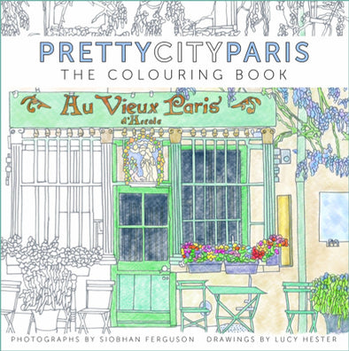 Pretty City Paris Coloring Books