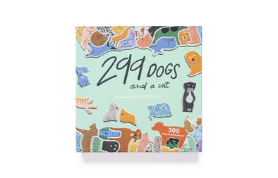 299 Dogs (and a Cat) Puzzle 300Pc