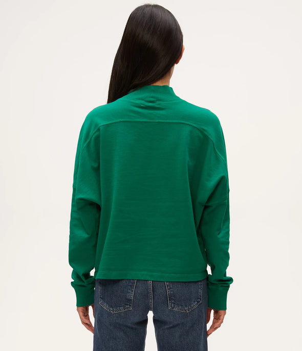 Mila Peppermint Mockneck Sweatshirt