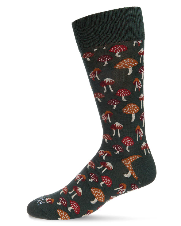 Men's Mushroom Field Socks in Rosin