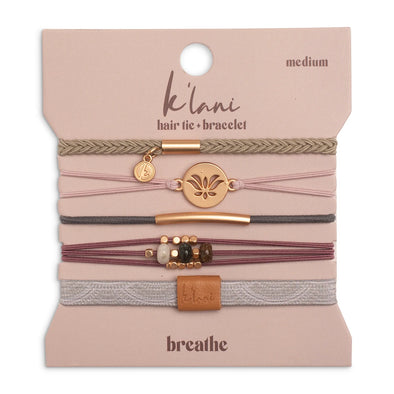 Breathe Hair Tie Bracelets