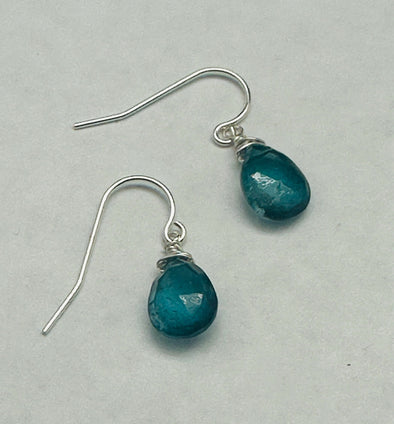 Blue Topaz Earrings