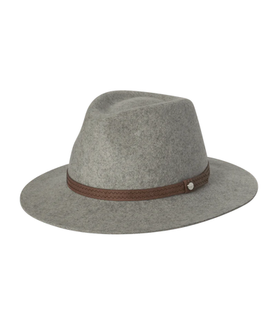 Kallie Safari Hat in Grey Marle