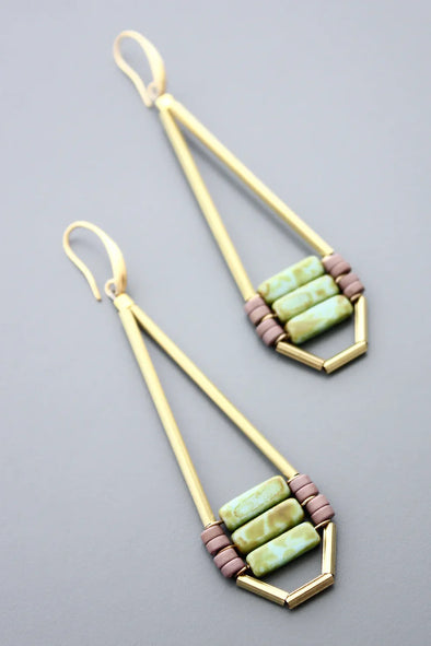 Magnesite Earrings