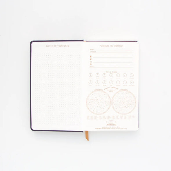 Cloth Journal - Moon Phases