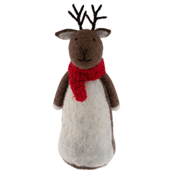 Reindeer Wine Bottle Topper