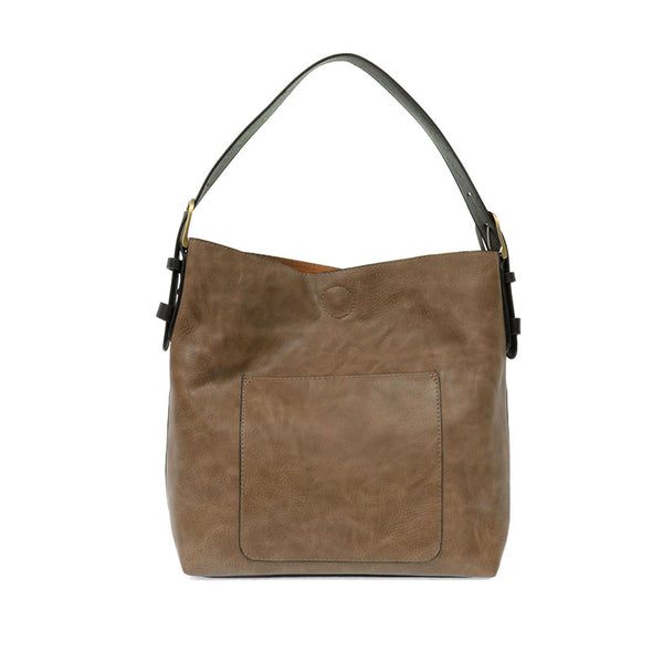 Classic Hobo Handbag in Cocoa