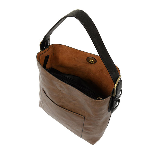 Classic Hobo Handbag in Cocoa