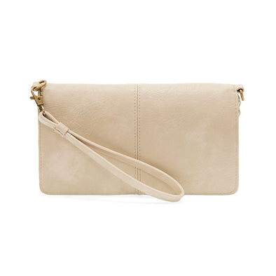 Everly Organizer Flap Crossbody in Ivory