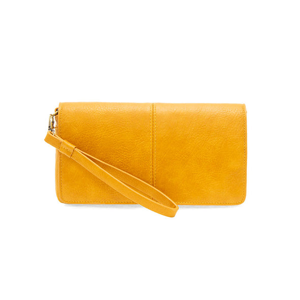 Everly Organizer Flap Crossbody in Honey