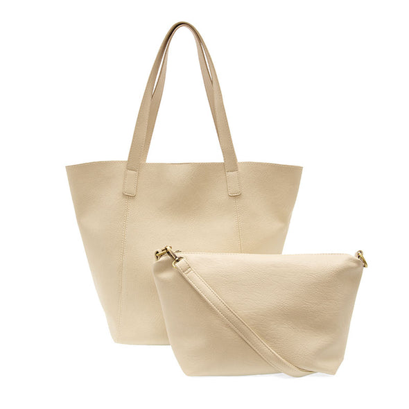 Vida Carryall Tote in Ivory