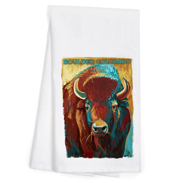 Boulder Bison Towel