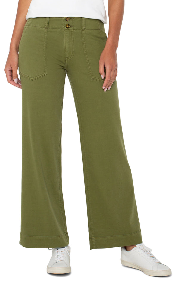 Hannah Flare Pants in Hemlock