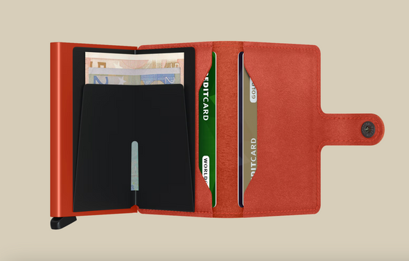 Miniwallet in Orange