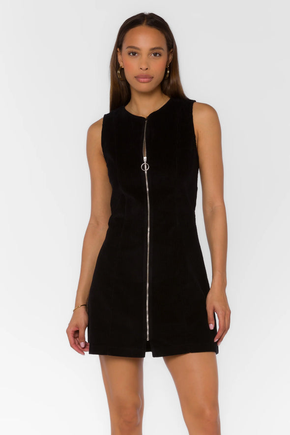 Madera Black Dress