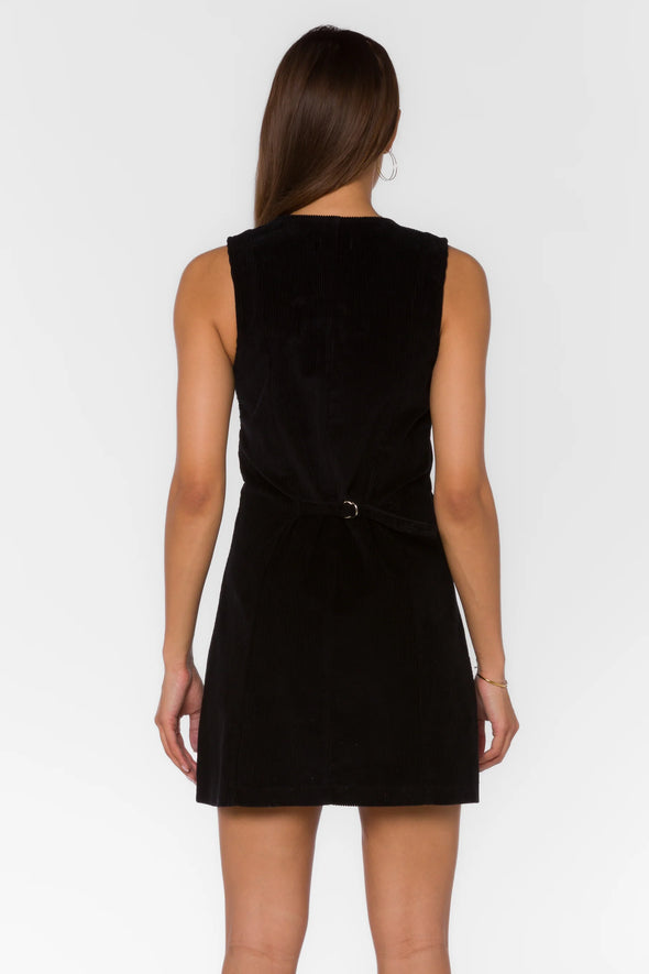 Madera Black Dress