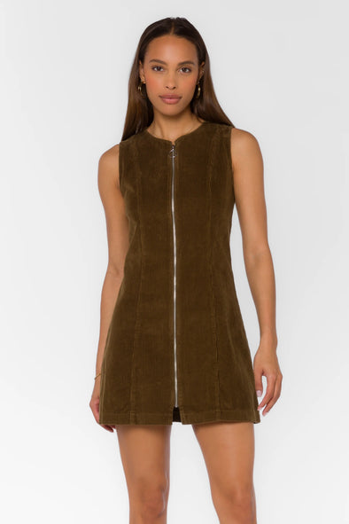 Madera Pesto Dress