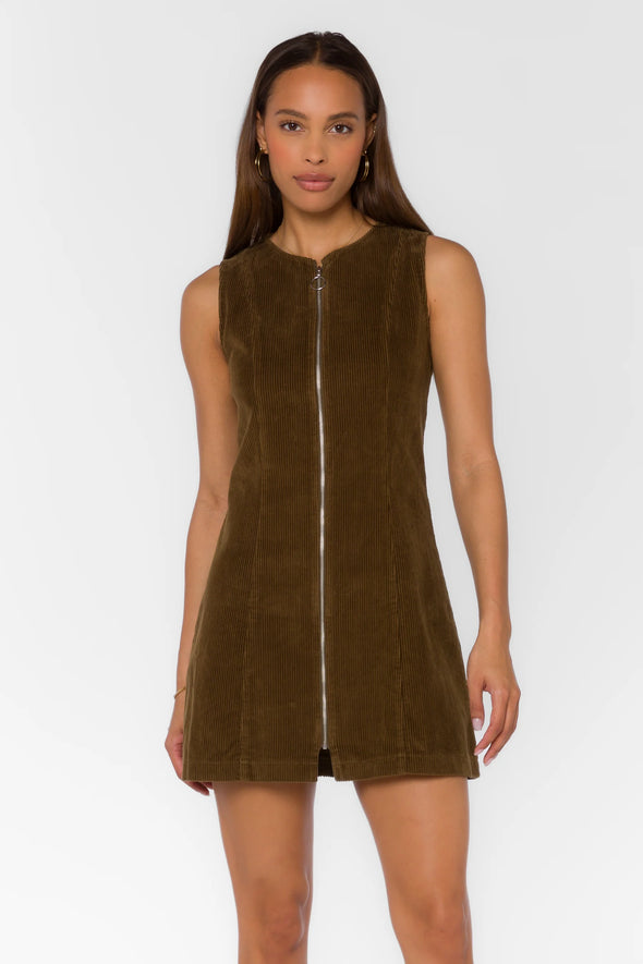 Madera Pesto Dress