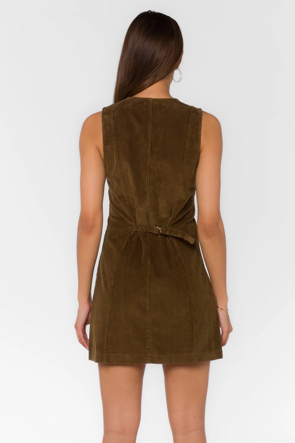 Madera Pesto Dress