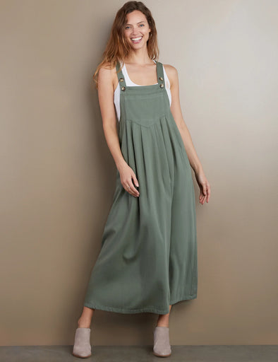 Maxi Dress Overall in Army