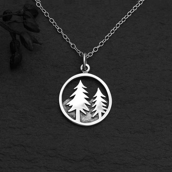 Trees and Mountain Necklace