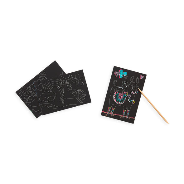 Mini Scratch & Scribble Art Kit Funtastic Friends