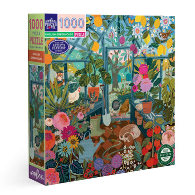 English Greenhouse 1000 Piece Puzzle