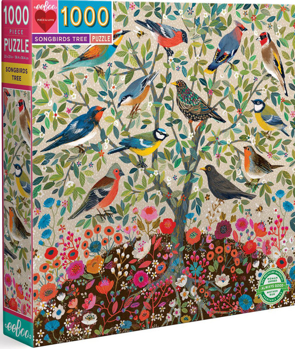 Songbird Tree 1000 Piece Puzzle