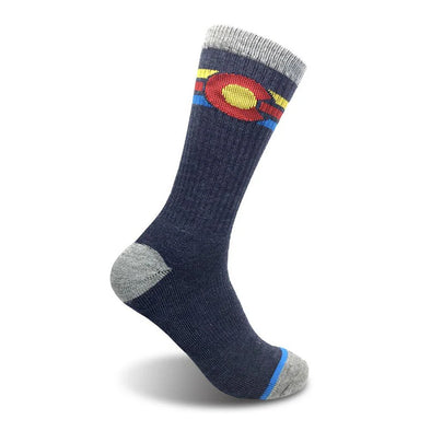 Ouray CO Flag Socks