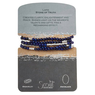 Stone Wrap Lapis - Stone of Truth