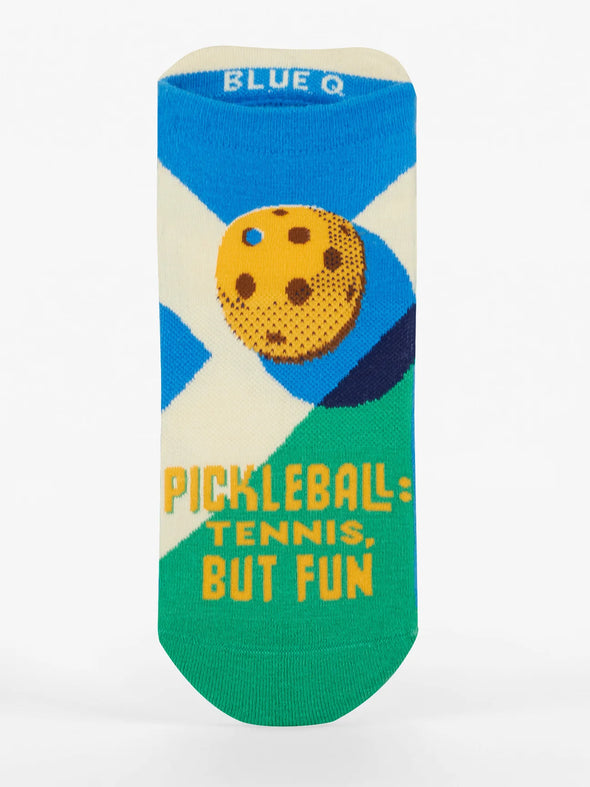 Pickleball: Tennis, But Fun Sneaker Socks S/M