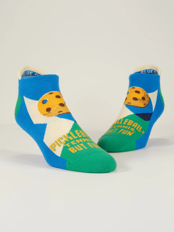 Pickleball: Tennis, But Fun Sneaker Socks L/XL