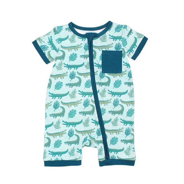 Later Gator Bamboo Baby Shortie Romper